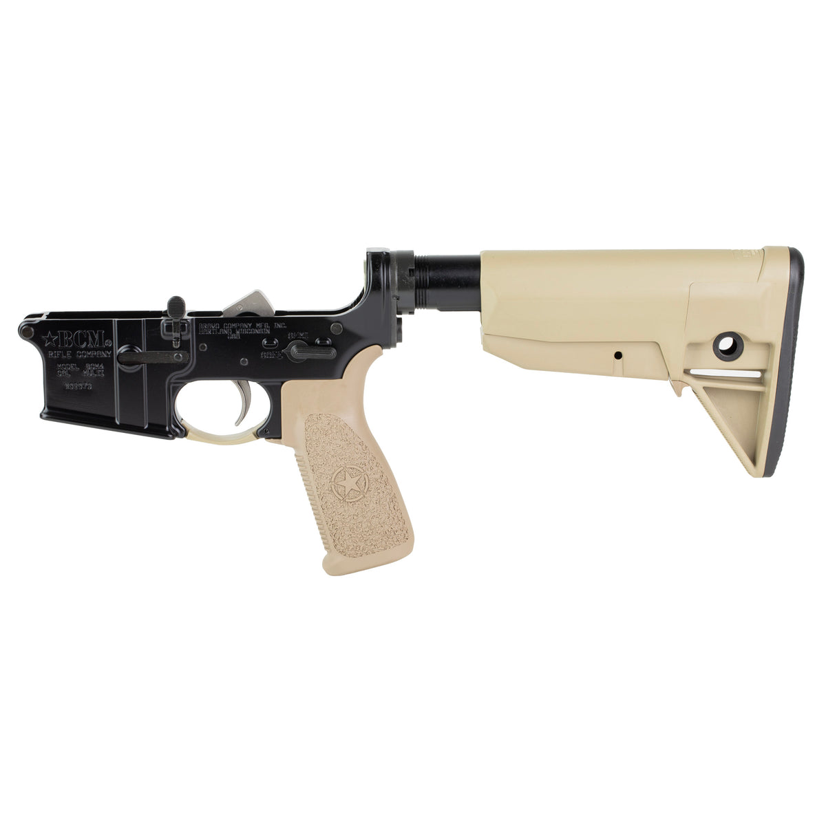 Bravo Company Complete Lower Receiver, AR-15, Multi Caliber, Anodized Finish