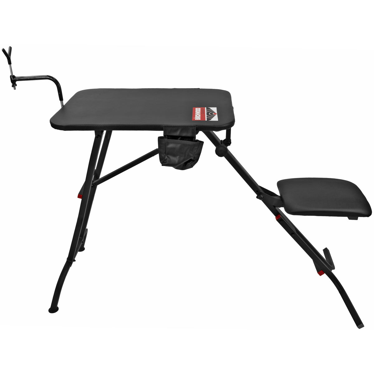 Birchwood Casey Ultra Steady Shooting Bench, Adjustable Rubber Coated Gun Rest