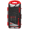 Birchwood Casey Pro Screwdriver Set, 40 Piece Kit, Red