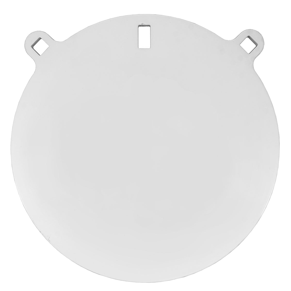 Birchwood Casey AR500 Gong, 12" Round Target, 3/8", White