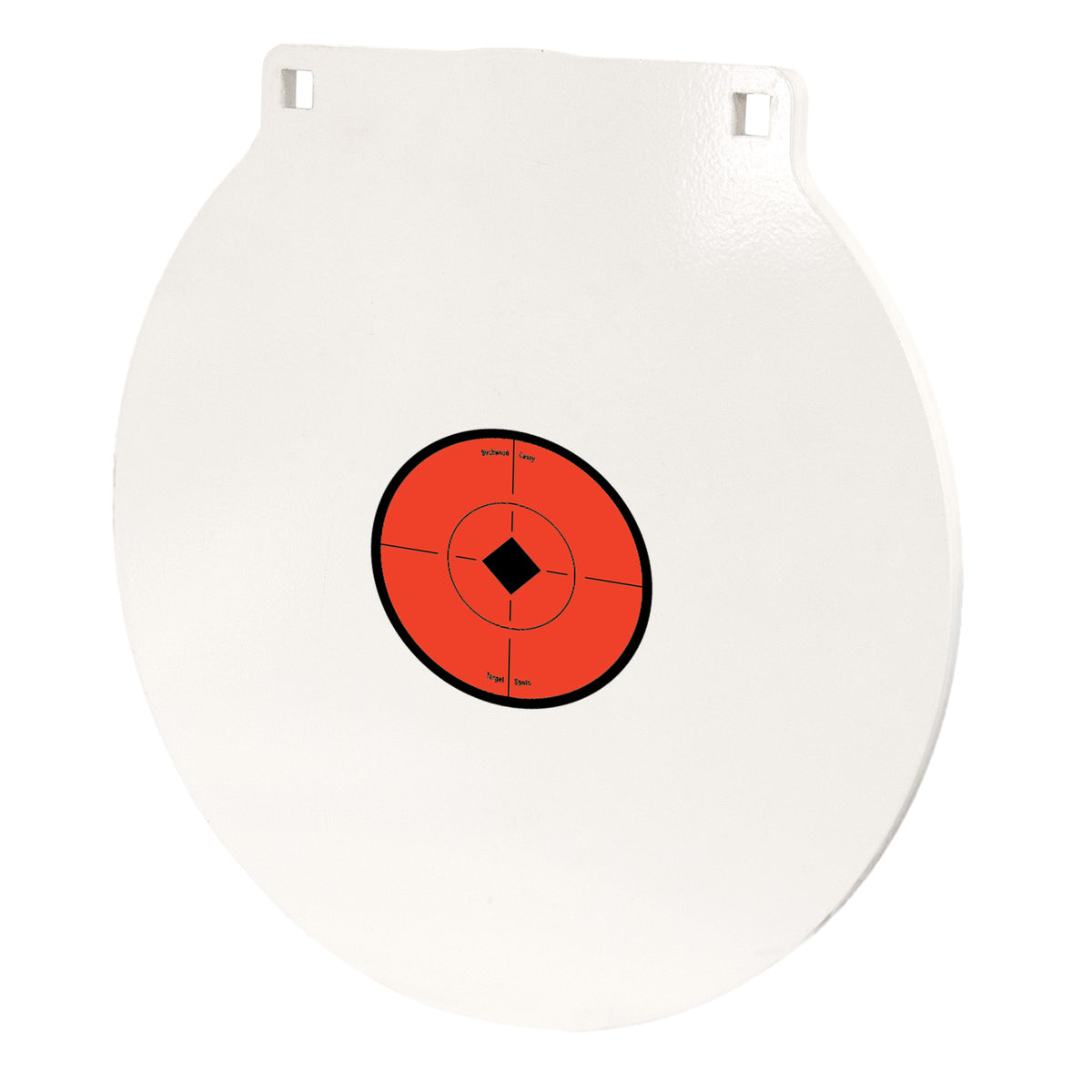 Birchwood Casey 1/2" Steel Target, 15", Round, White