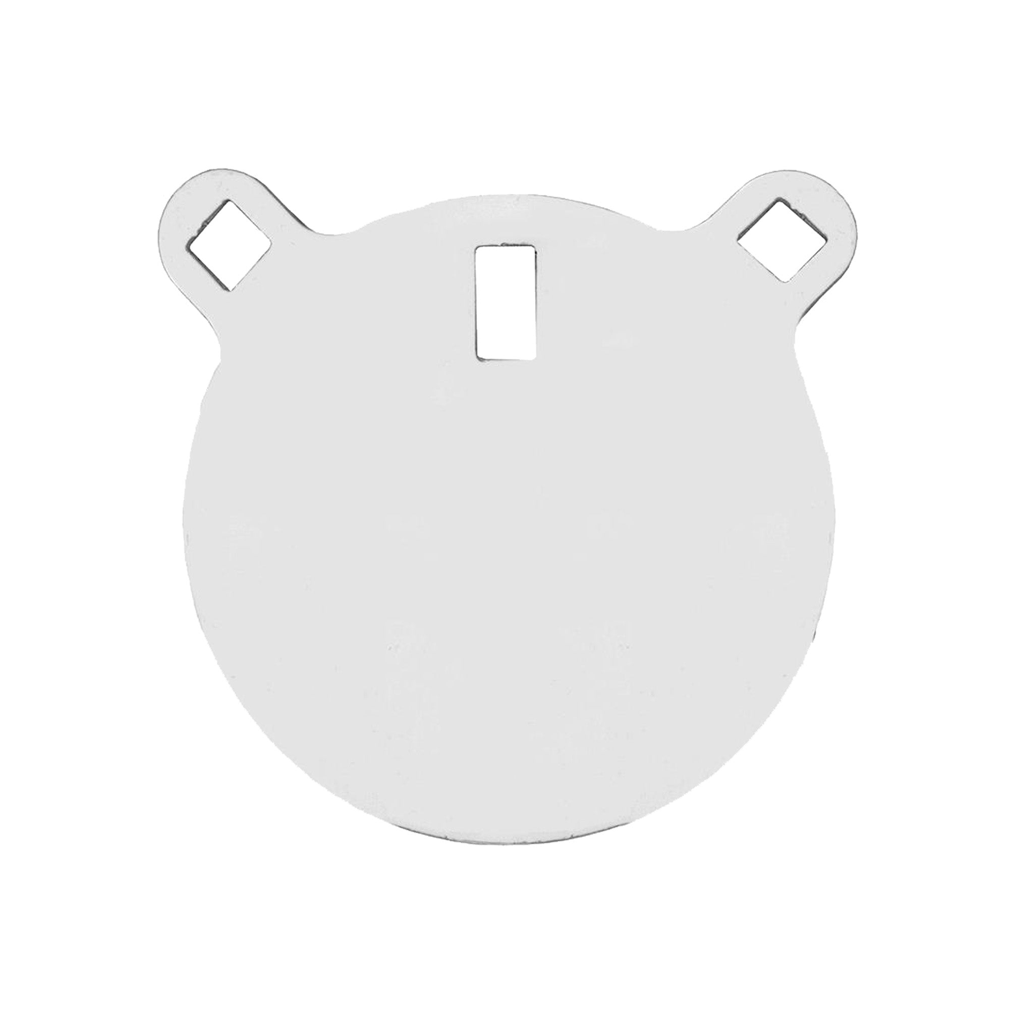 Birchwood Casey AR500 Gong, 6" Round Target, 3/8", White
