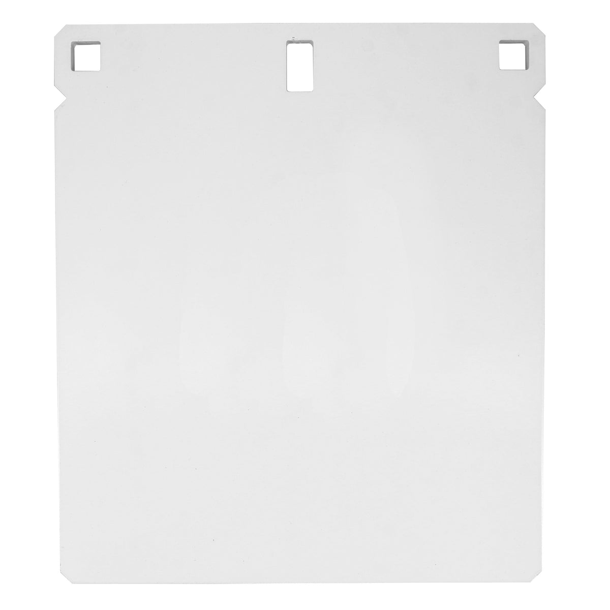 Birchwood Casey AR500 Gong, 10" Square Target, 3/8", White