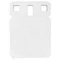 Birchwood Casey AR500 Gong, 4" Square Target, 3/8", White