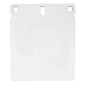 Birchwood Casey AR500 Gong, 8" Square Target, 3/8", White