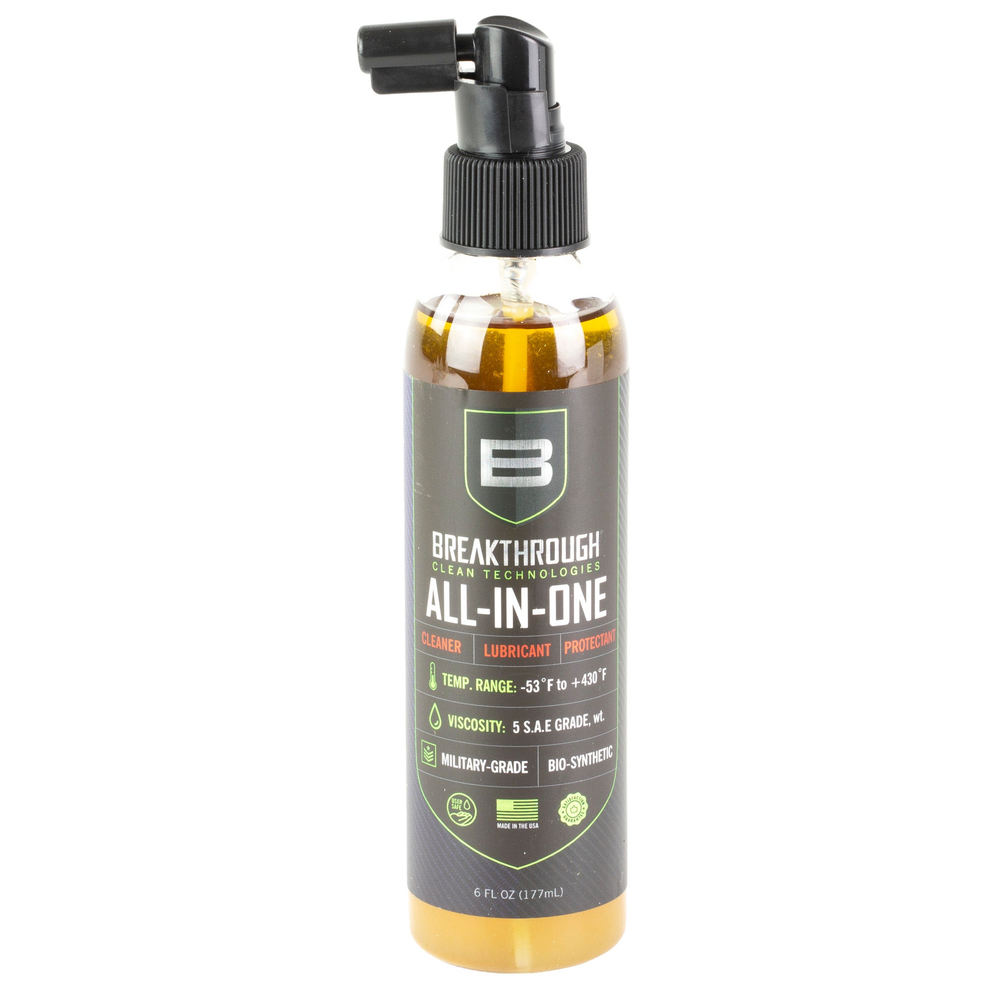 Breakthrough Clean Technologies All-in-One Cleaners, Solvent, 6oz Pump Spray