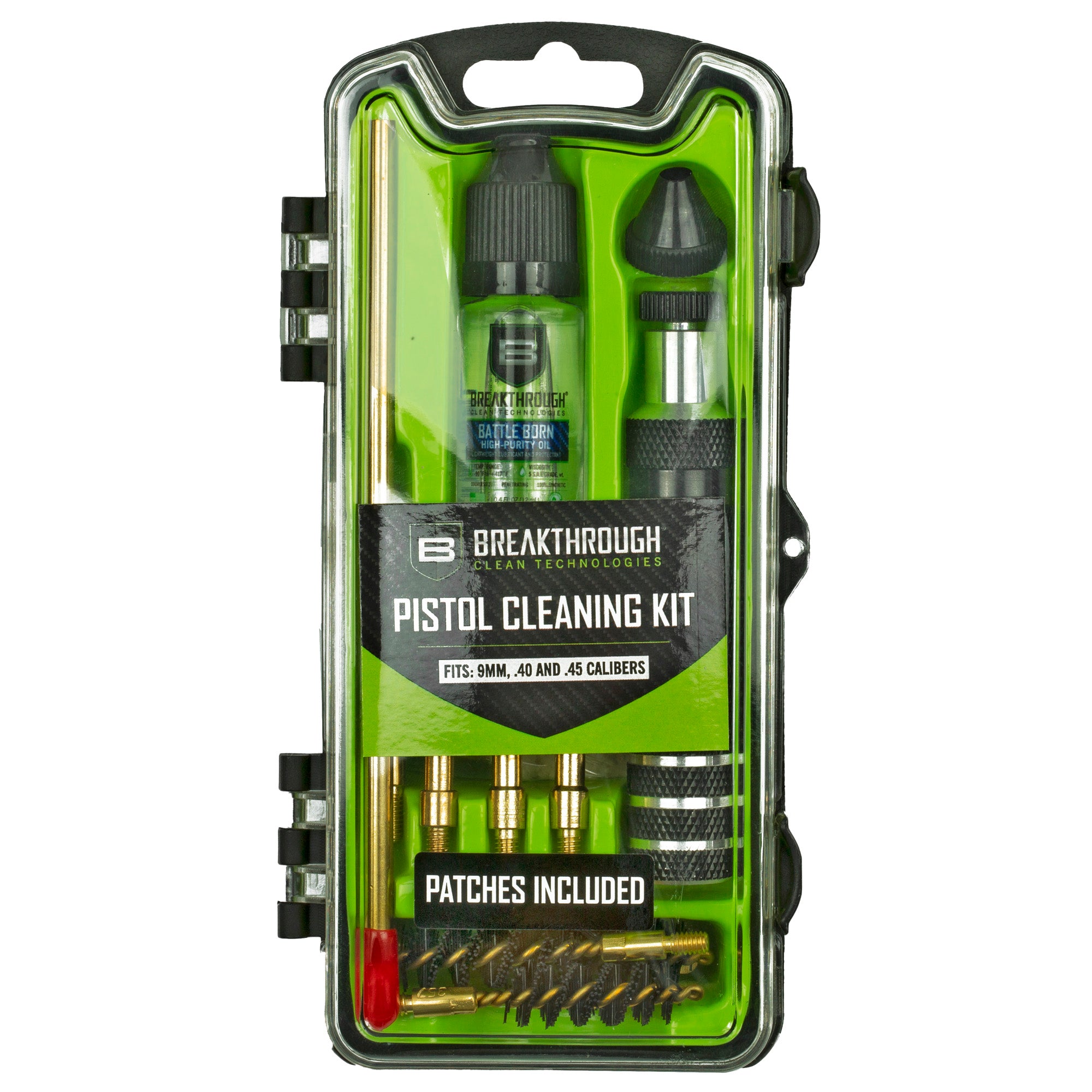 Breakthrough Clean Technologies Vision Series, Cleaning Kit, For .38/.40/.45 Cal