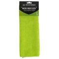 Breakthrough Clean Technologies Green Microfiber Towel Cloth, 14" X 14"