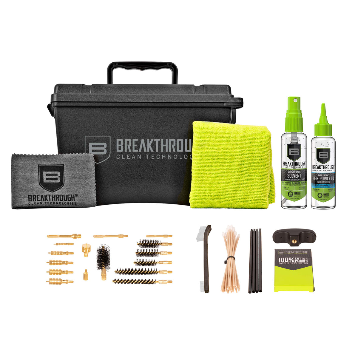 Breakthrough Clean Technologies Universal Ammo Can Cleaning Kit, For Rifle, Shotgun