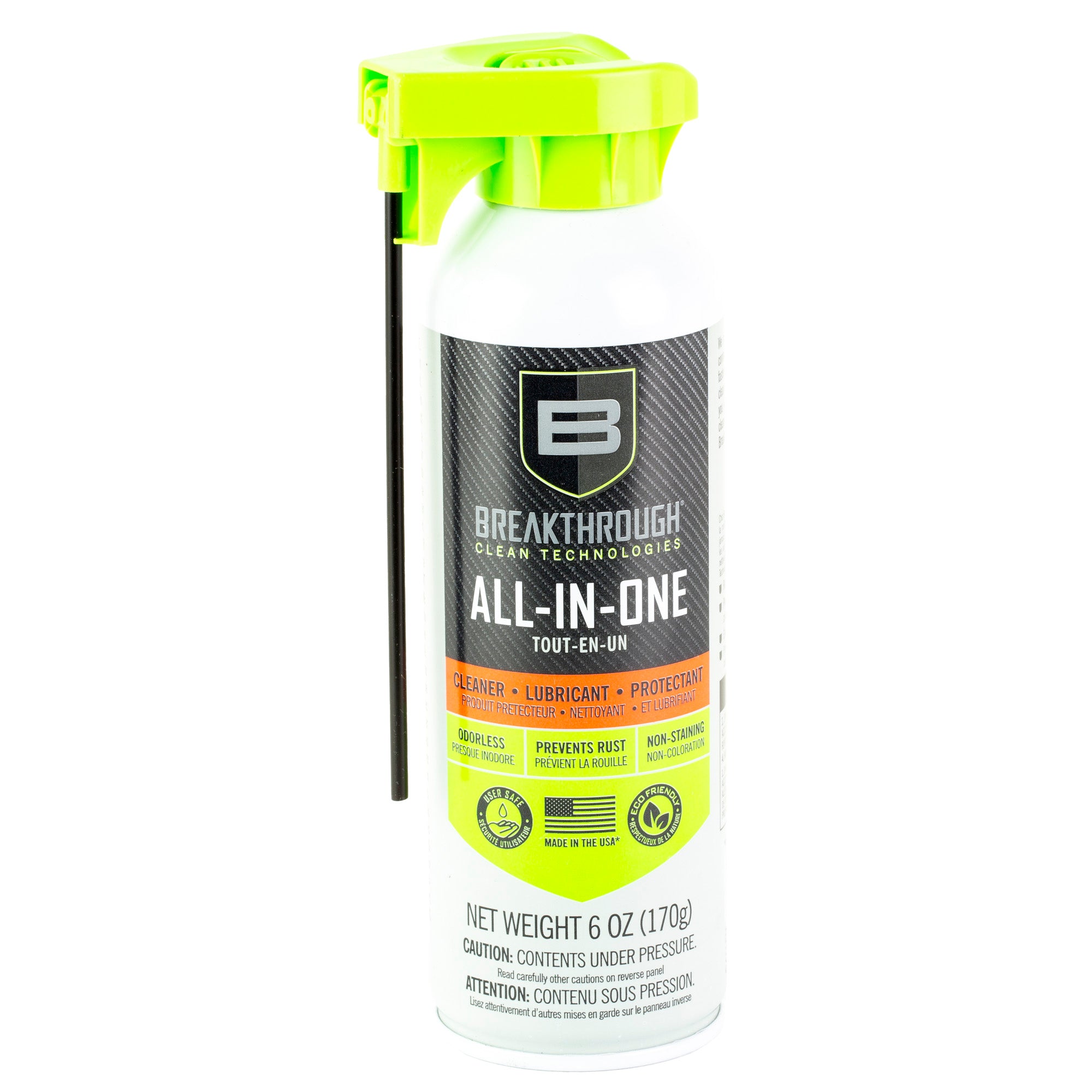 Breakthrough Clean Technologies All-In-One Cleaner, 6oz, Aerosol Can