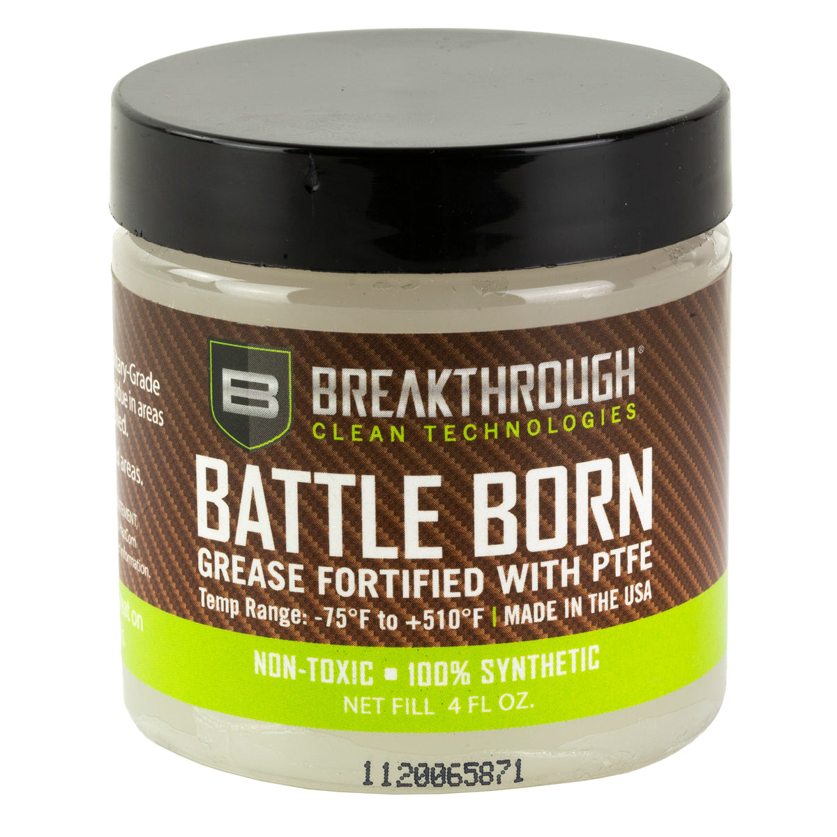 Breakthrough Clean Technologies Battle Born, Grease, 4oz