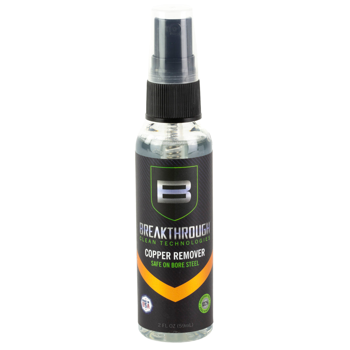 Breakthrough Clean Technologies Copper Remover, Solvent, 2oz Pump Spray