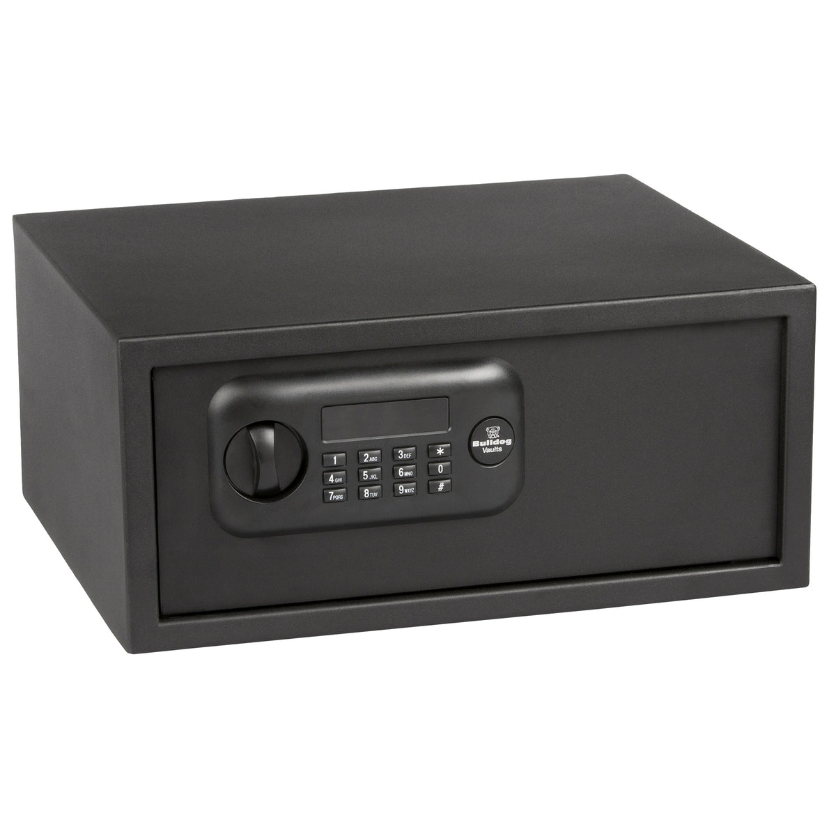 Bulldog Cases Pistol Vault, 17"X15"X8", Digital Lock, Standard Digital Lap Top Style Safe