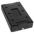 Bulldog Cases Car Safe, 11.3"x6.9"x2.5", Keyed Lock, Black