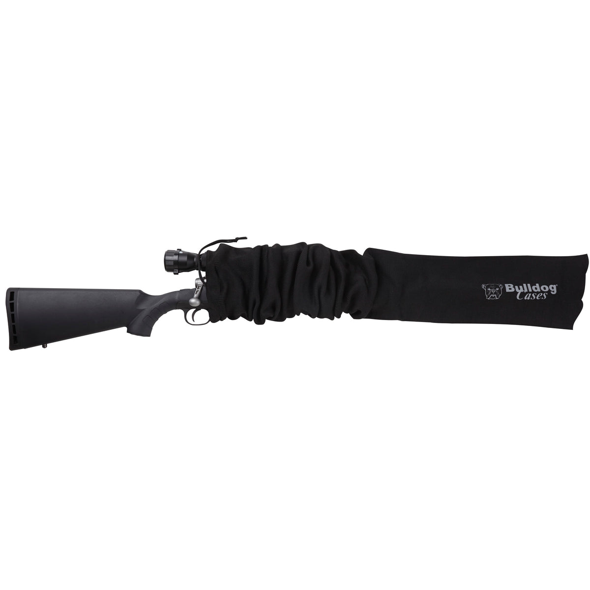 Bulldog Cases Rifle Sock, 52" x 6", Black