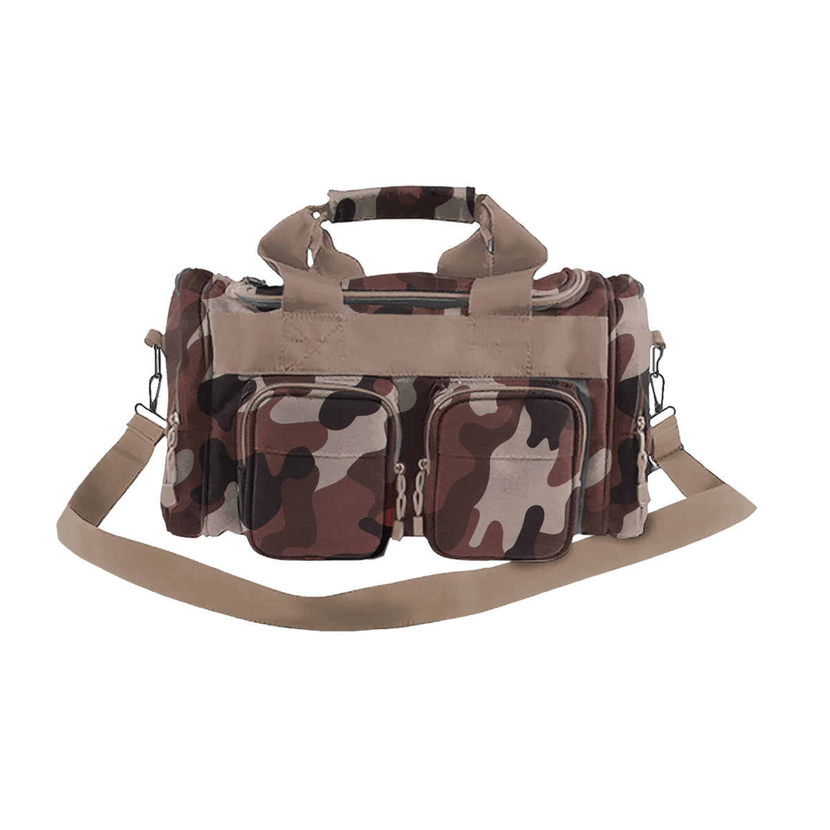 Bulldog Cases Economy Range Bag, 2 Outside Pockets, Nylon, Throwback Camo