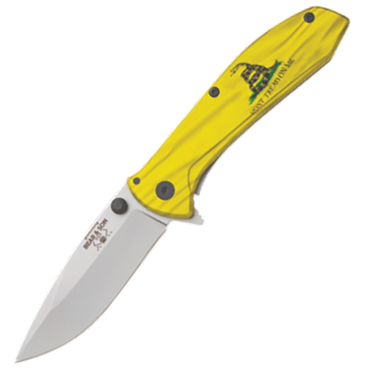 BEAR UV GADSEN FLAG 4" STN/YLW