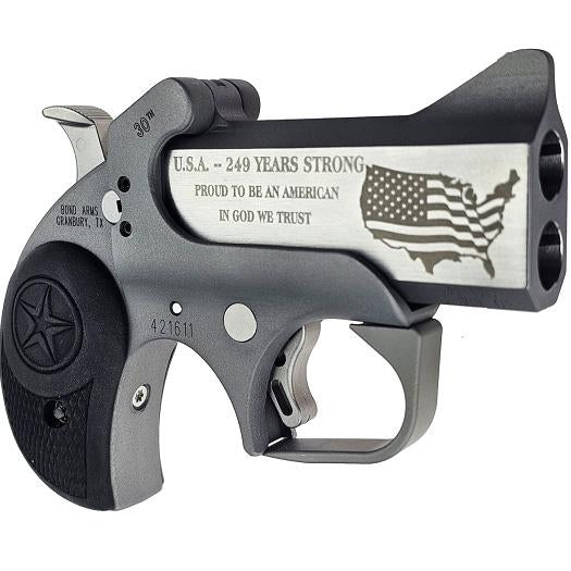 Bond Arms LE 30th Anniversary 45/410 3 Barrel w/ Small Rubber Grips