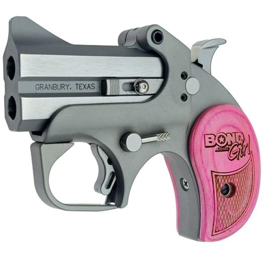 Roughneck Bond Arms Girl SS 357/38 2.5'' Pink Bond Arms Girl Wood Grips