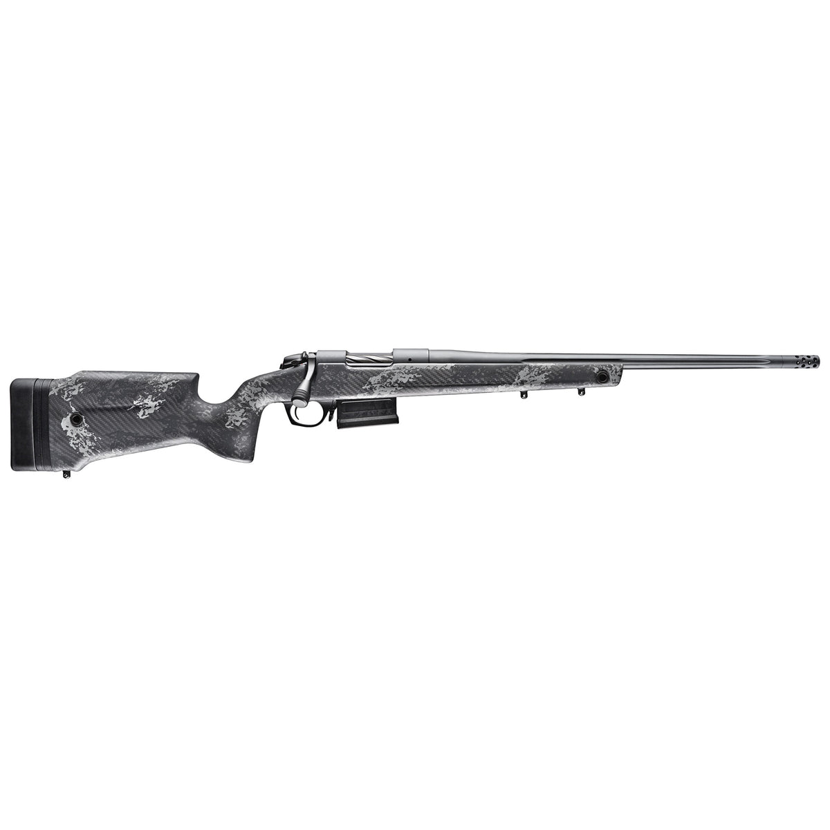 Bergara Premier Series, Crest, Bolt Action Rifle, 25 Creedmoor, 20" Fluted Barrel