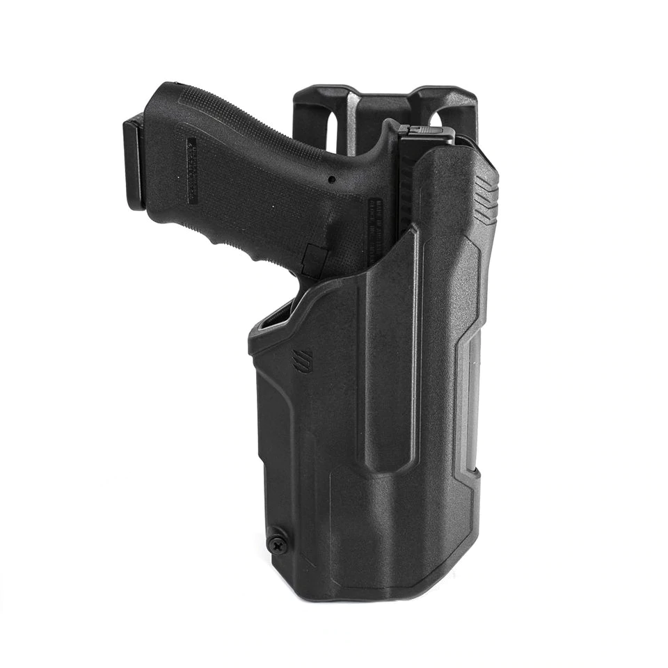 BLACKHAWK HOLSTER L2D T SERIES RDS DUTY GLOCK 17 22 45 W/ STREAMLIGHT TLR1/2  LH