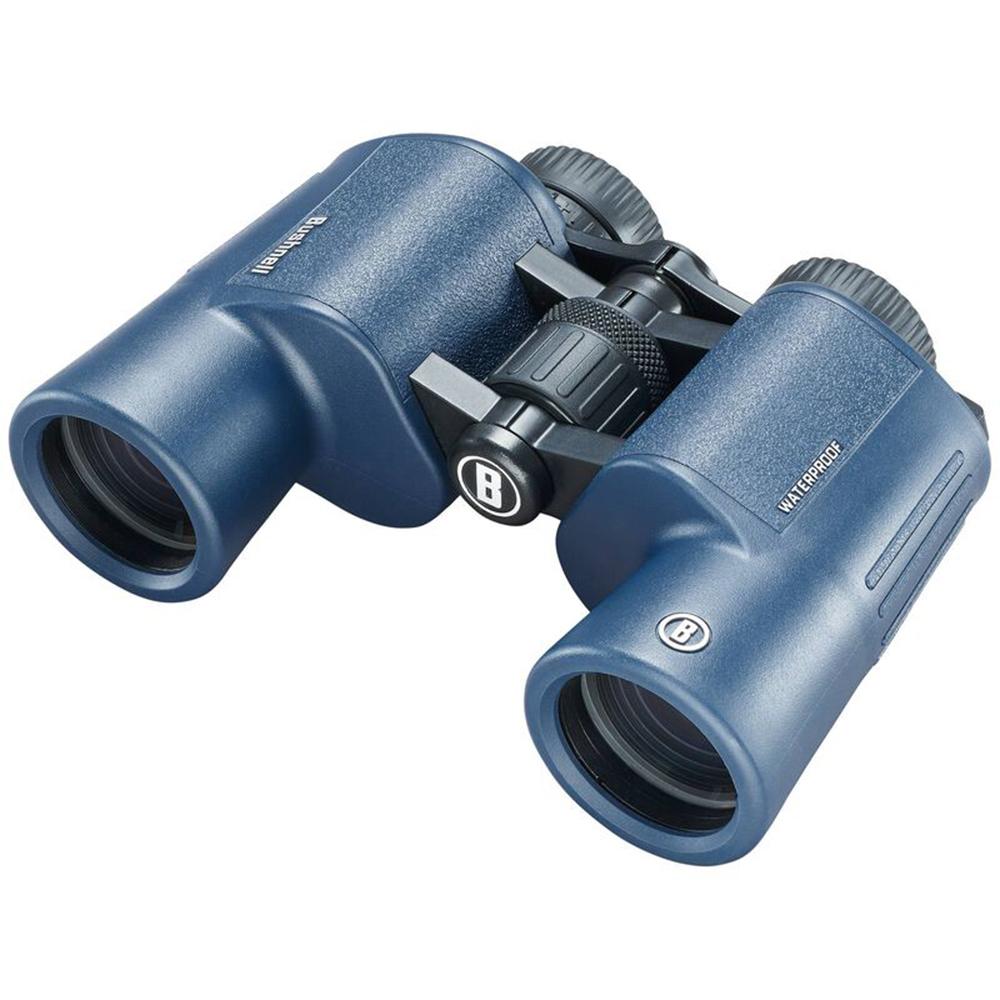 BUSHNELL 10x42mm Dark Blue Porro WP/FP, Twist Up Eyecups 6L