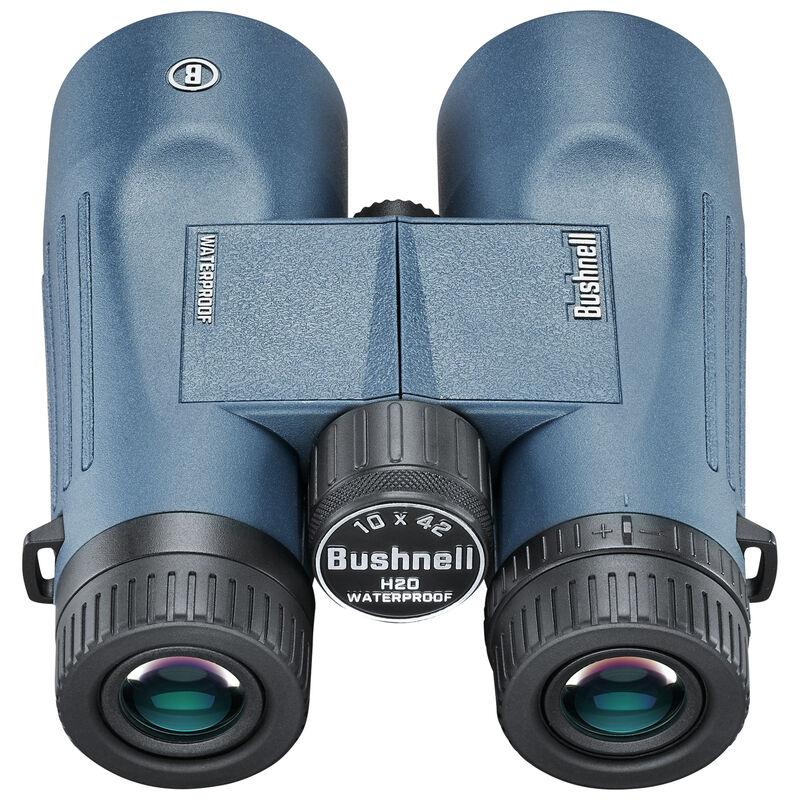 Bushnell 10x42mm Dark Blue Roof WP/FP, Twist Up Eyecups, Box 6L