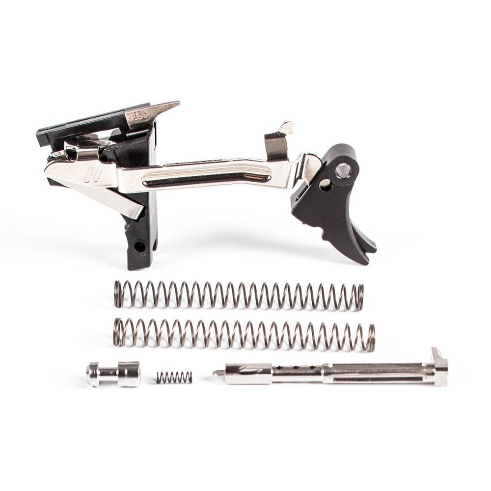 ZEV FULCRUM ADJ TRIGGER ULTIMATE KIT 1ST-3RD GEN 9MM BLK/BLK