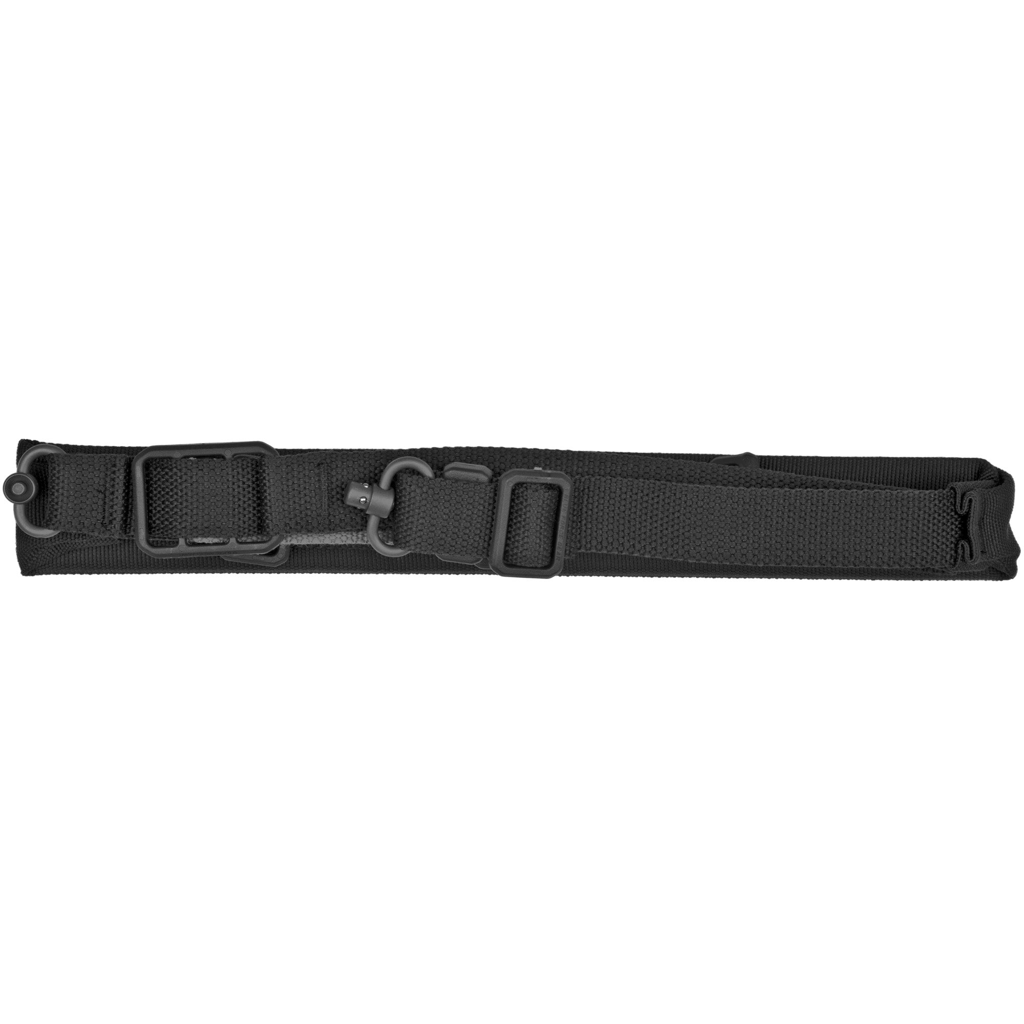 Blue Force Gear Vickers 221 Sling, Padded, 2-To-1 Point Sling, Black, Push Button Swivel