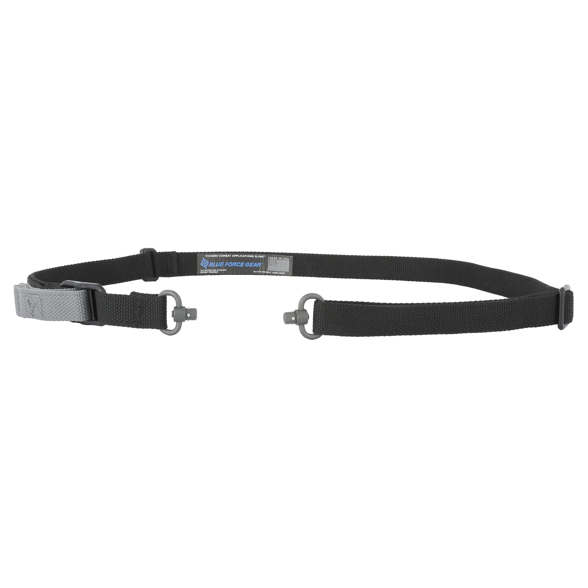 Blue Force Gear Vickers ONE Sling, 2-Point Combat Sling, Push Button Swivels
