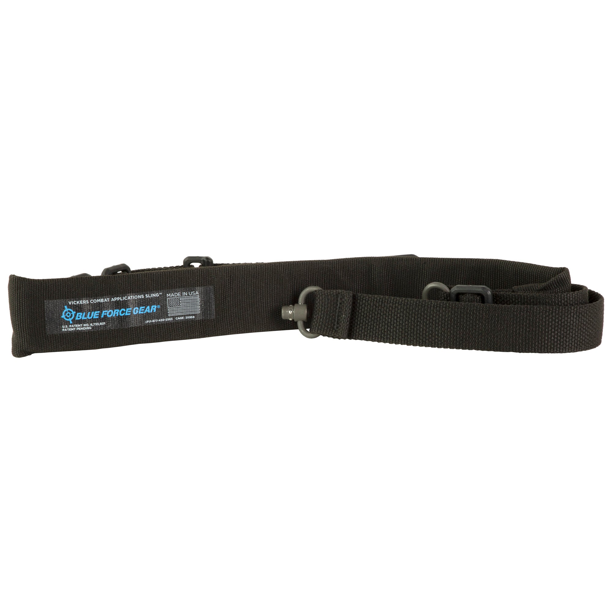 Blue Force Gear Vickers, Padded 2-Point Combat Sling, Push Button Swivels
