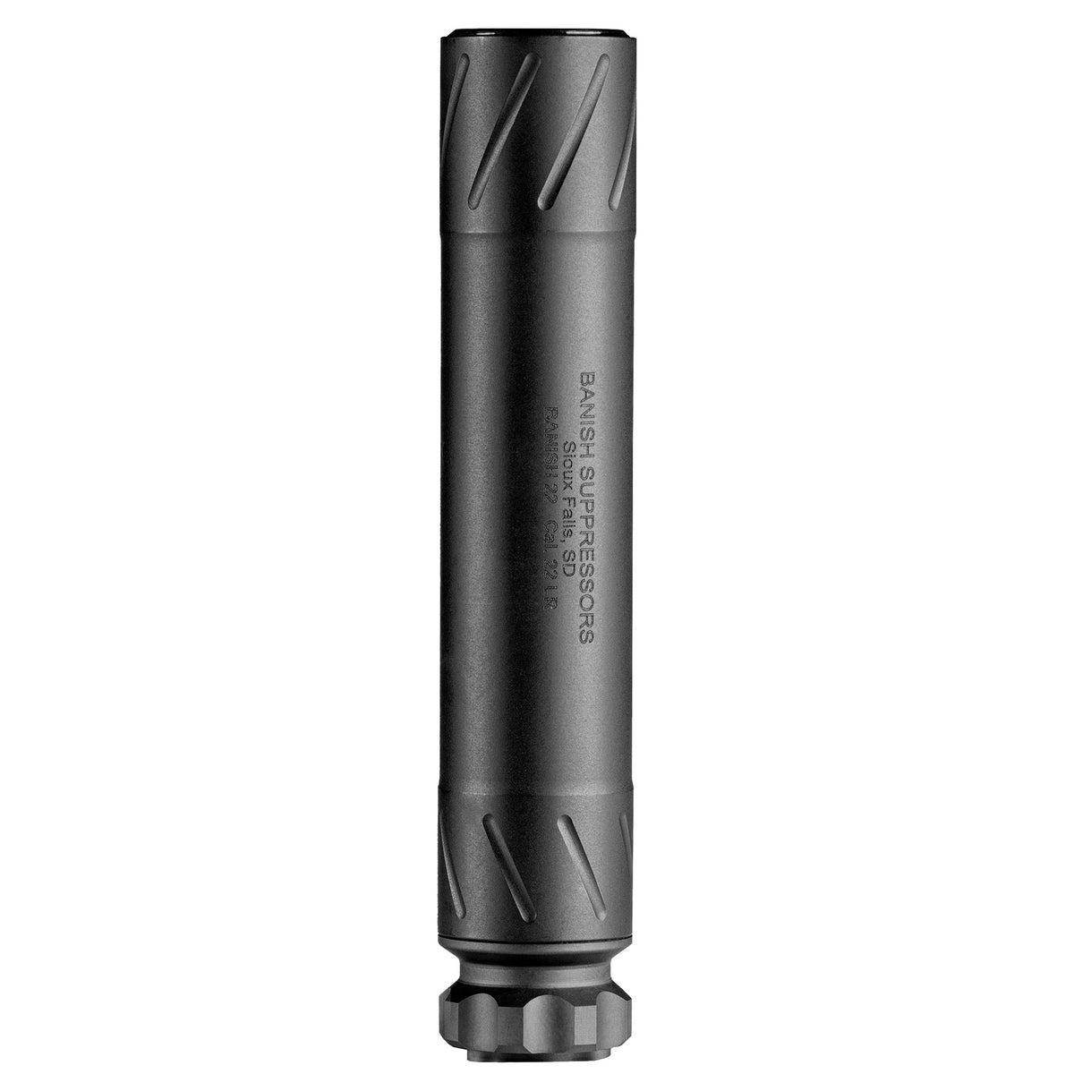 BANISH Banish 22, Suppressor, .17 HMR to 5.7X28, 5.375" Length, 1" Diameter