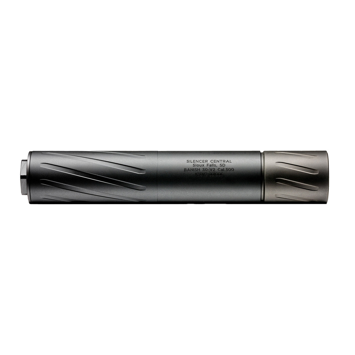 BANISH Banish 30-V2, Suppressor, .308 Winchester, 8.17" Length with Tube Extension