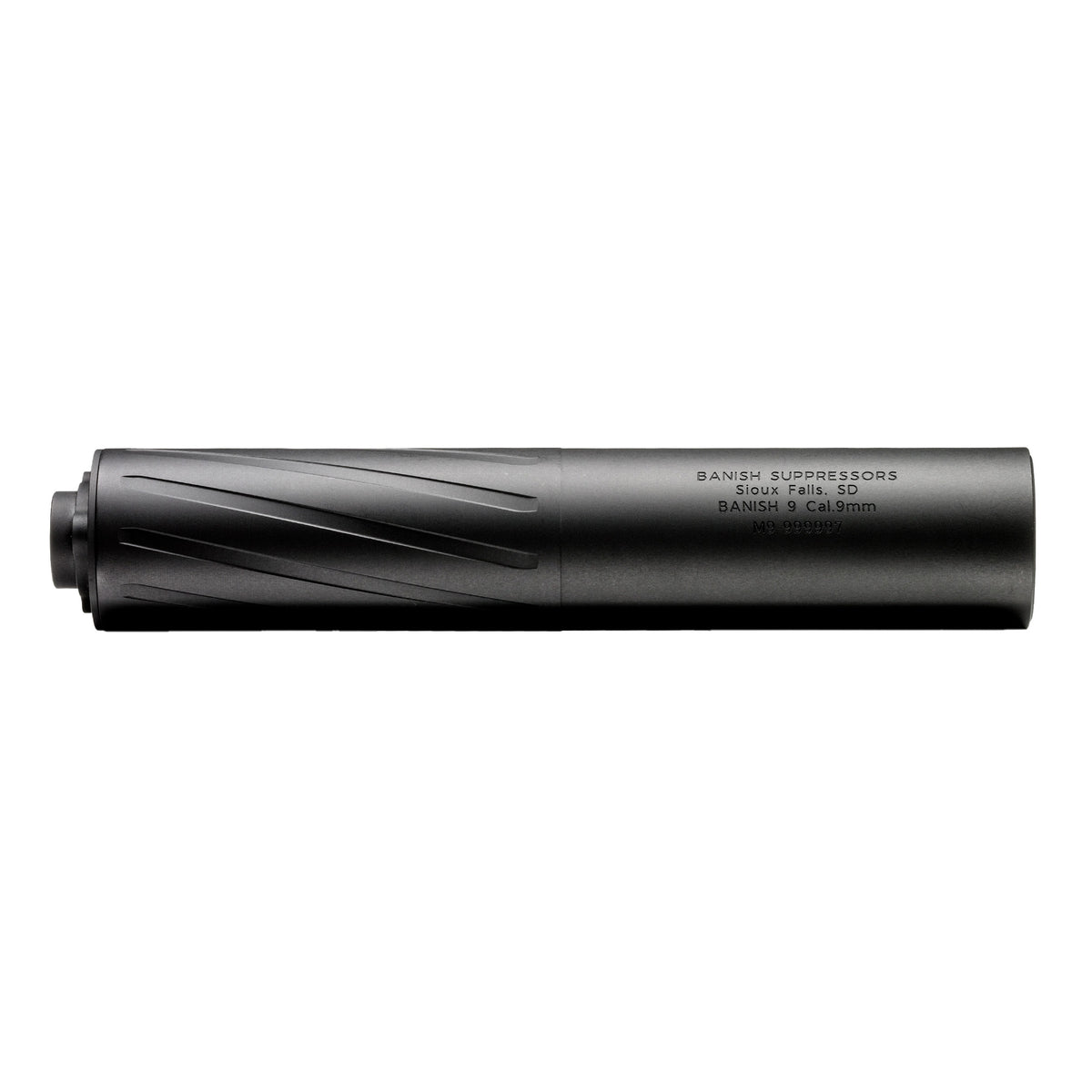BANISH Banish 9, Suppressor, 9MM/300 Blackout, 6.8" Length, 1.35" Diameter