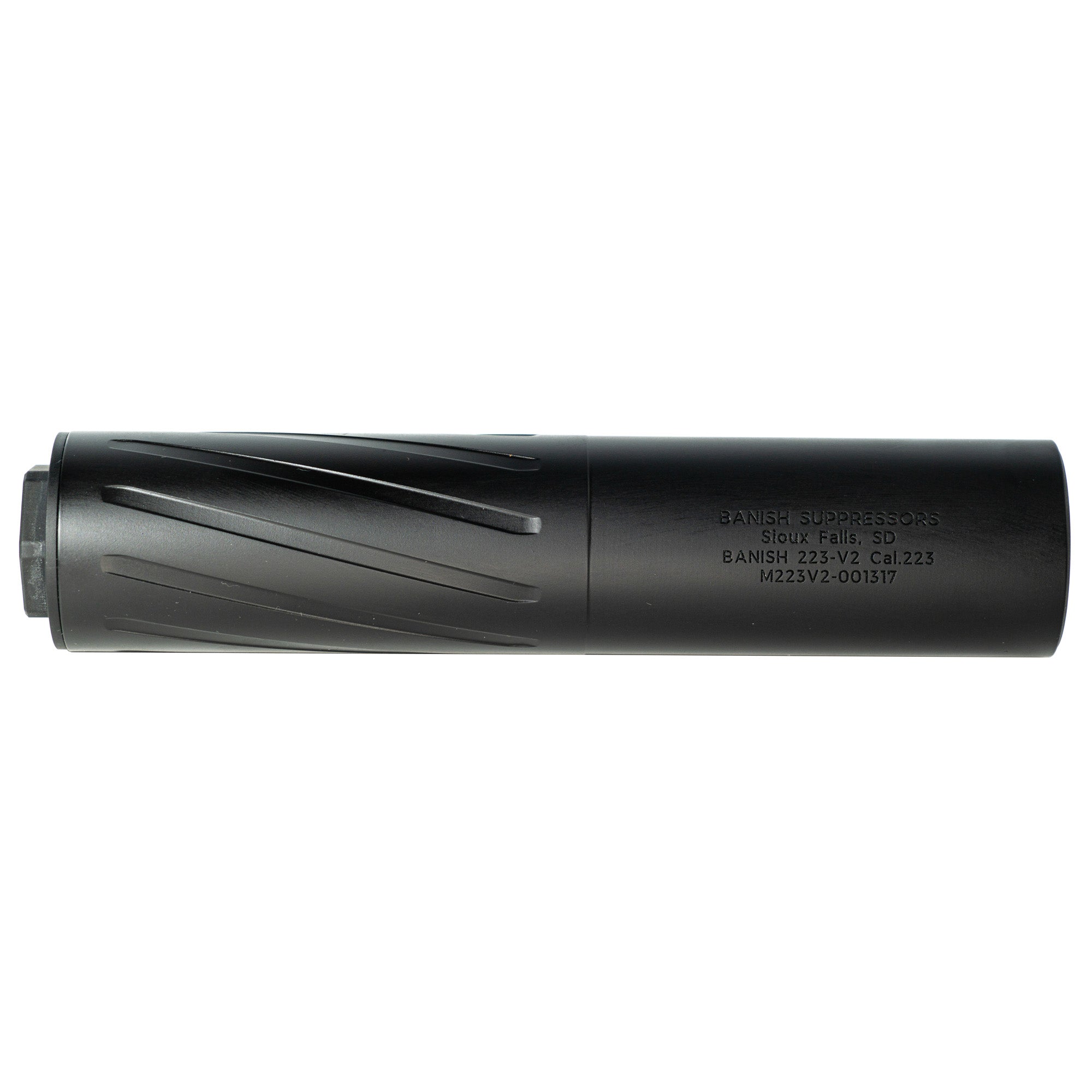 BANISH VRMT 223 Ti, Suppressor, 223 Remington/5.56 NATO, 6.7" Length, 1.5" Diameter