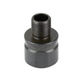 BANISH Thread Adapter, 5/8X24 to 1/2X28, Oxide Finish, Black