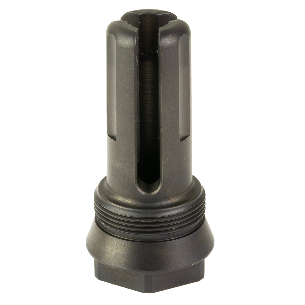 BANISH Flash Hider, .30 Cal, For Banish 30 Gold, Black, 5/8X24 Thread Pitch