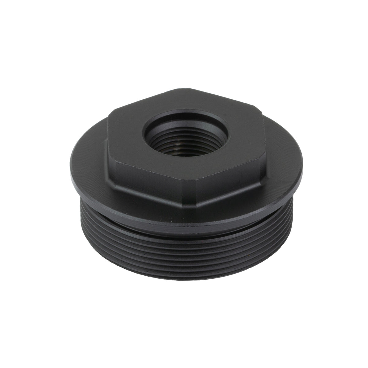 BANISH Direct Thread HUB Mount, Fits HUB Compatible Suppressors, Black, 1/2X28 Threads
