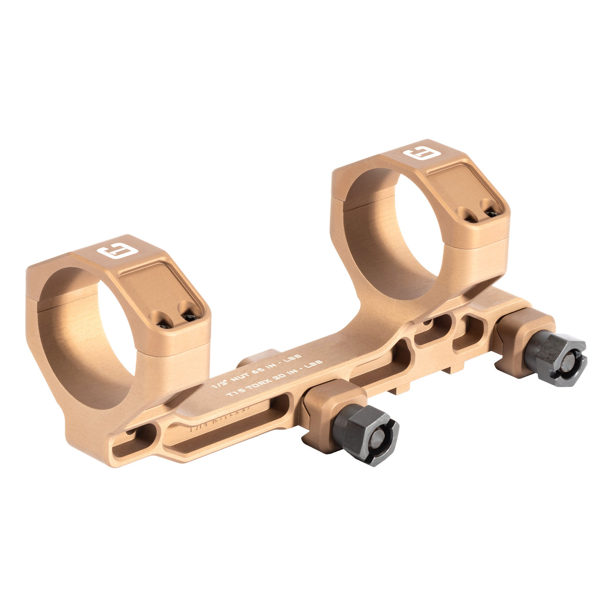 Badger Ordnance Condition One Modular Mount, 30mm, 1.54" Height, 20 MOA, Anodized Finish