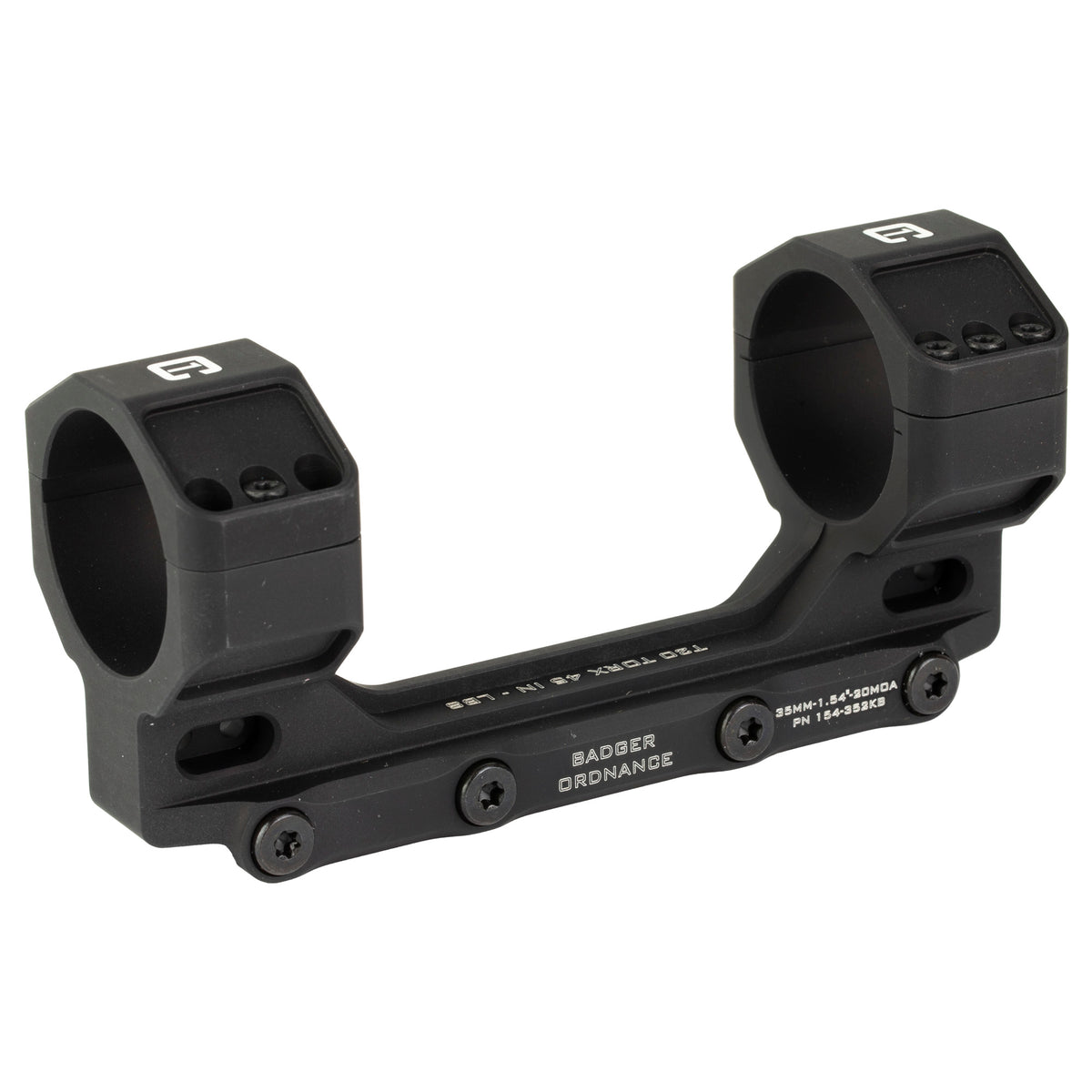 Badger Ordnance Condition One Max, Mount, 35mm, 1.54" Height, 20 MOA