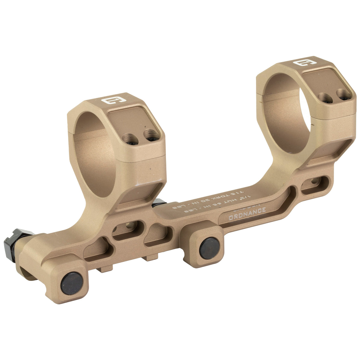 Badger Ordnance Condition One Modular Mount, 34mm, Lower 1/3 Height, 1.70", Tan
