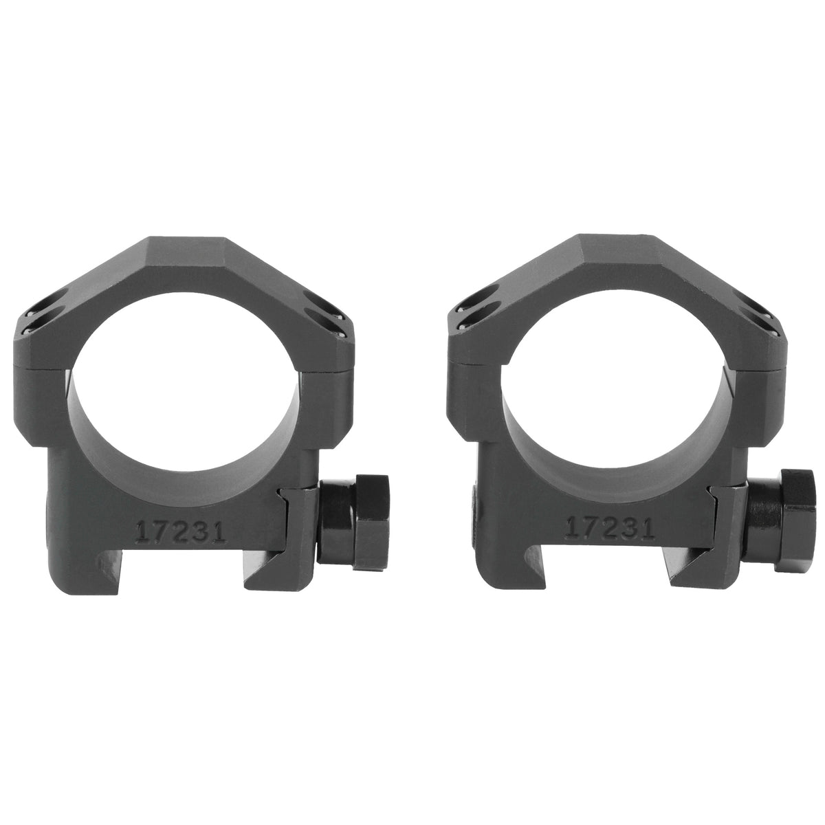 Badger Ordnance 30MM Ring, Fits Picatinny, Alloy, Standard Height, Black