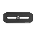 BOG ARCA Swiss Optics Plate, Black, Aluminum Construction