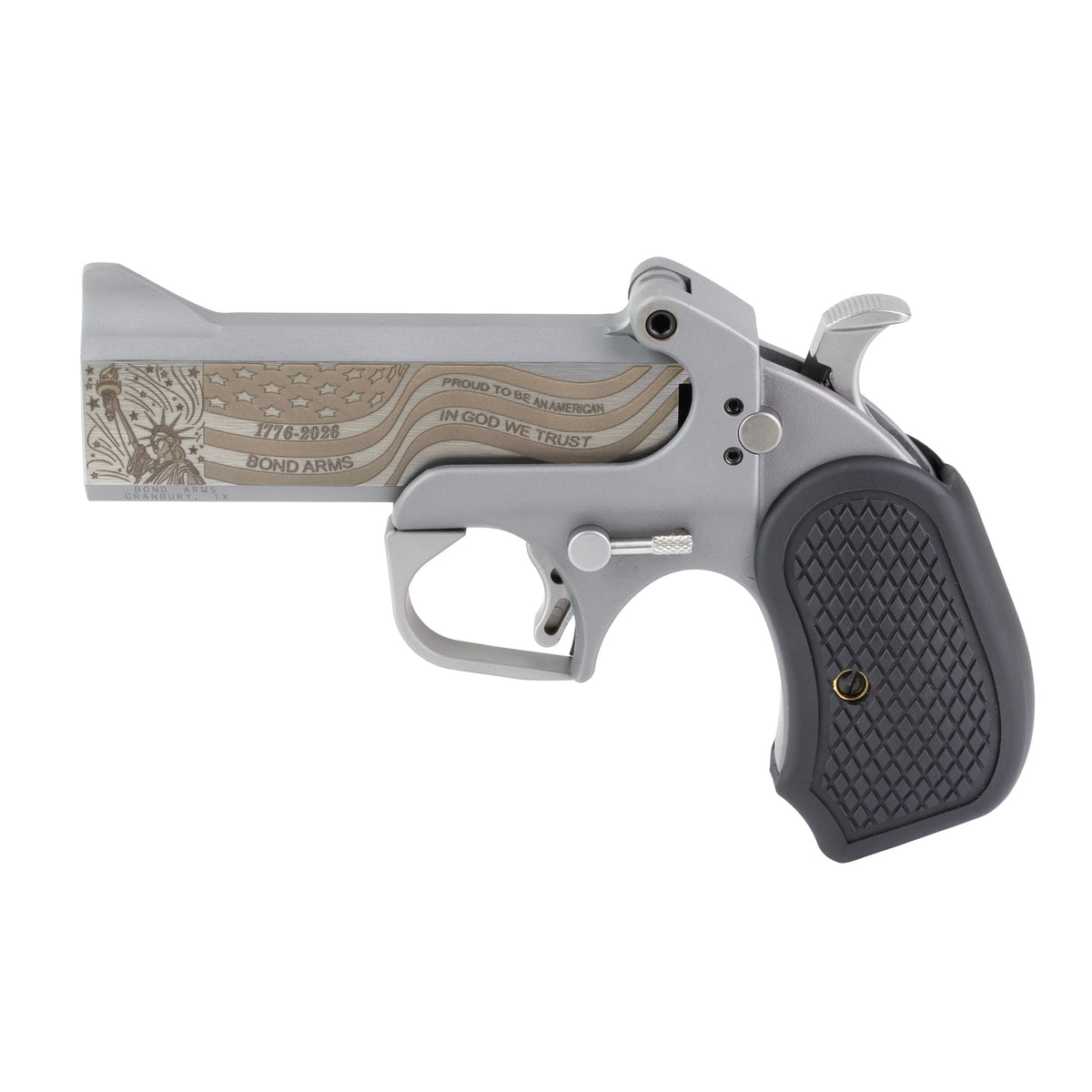 Bond Arms 250th Rough Series, Derringer, 45 Colt/410 Bore, 2.5" Chamber