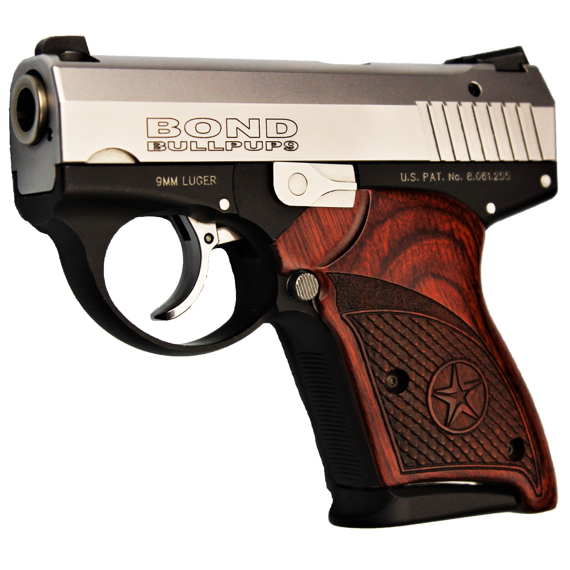 Bond Arms Bullpup, Double Action Only, Semi-automatic, Metal Frame Pistol, 9MM