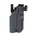 BlackPoint Tactical Slick Duty Light Holster with Hood, Outside Waistband Duty Holster