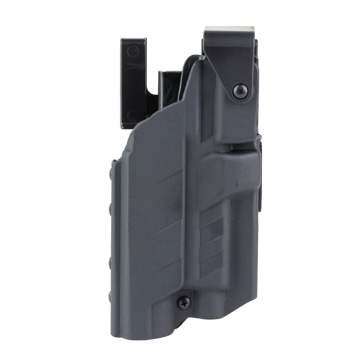 BlackPoint Tactical Slick Dity Light Holster with Hood, Outside Waistband Duty Holster
