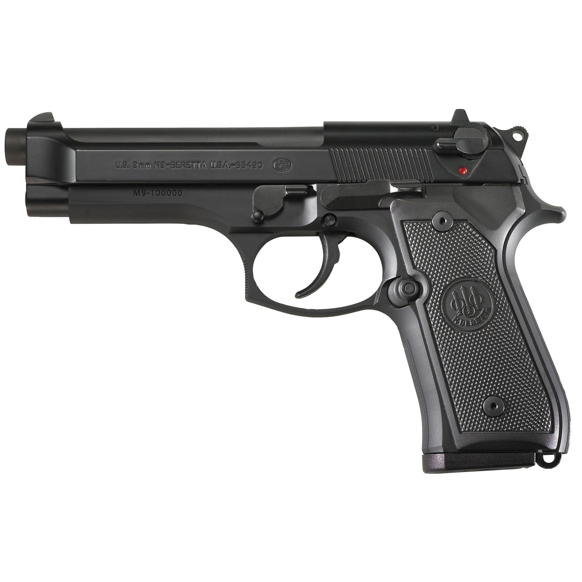 Beretta M9, Double Action/Single Action, Semi-automatic, Metal Frame Pistol, Full Size
