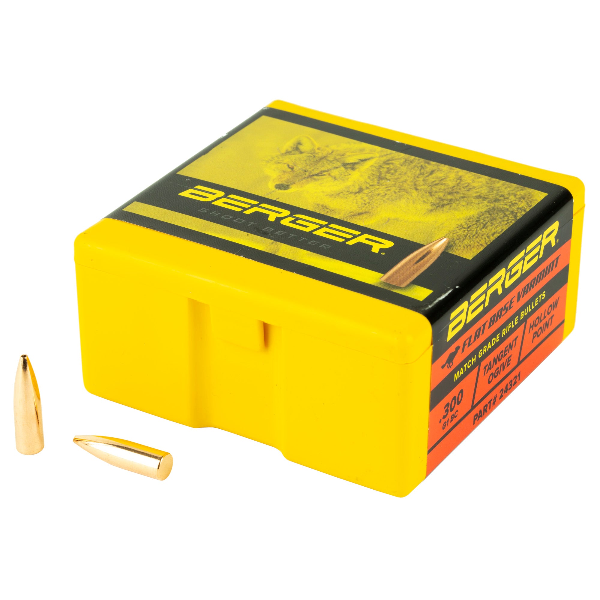 Berger Bullets FB Varmint. 243 Diameter, 6MM/243 Winchester, 80 Grain