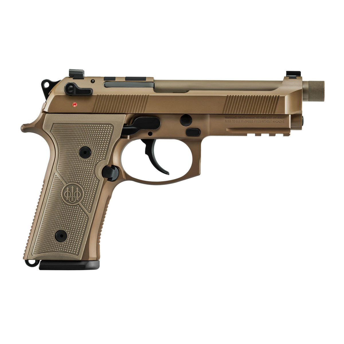 BERETTA M9A4 G CEN 9MM 4.8" 18RD FDE